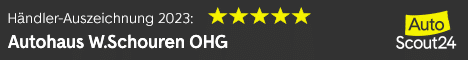 Autoscout24 Händerauszeichnung 2022 Autohaus Schouren