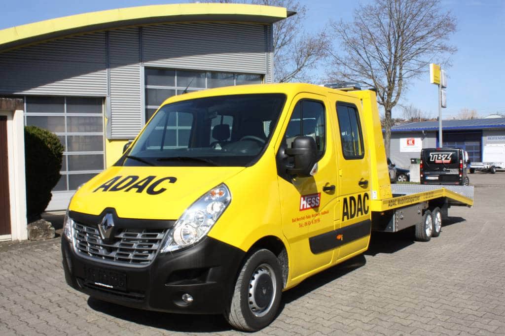 Renault Master Autotransporter und Abschleppwagen von TBZ