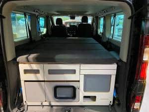 TRAFIC Umbau zum Camper Innenraum