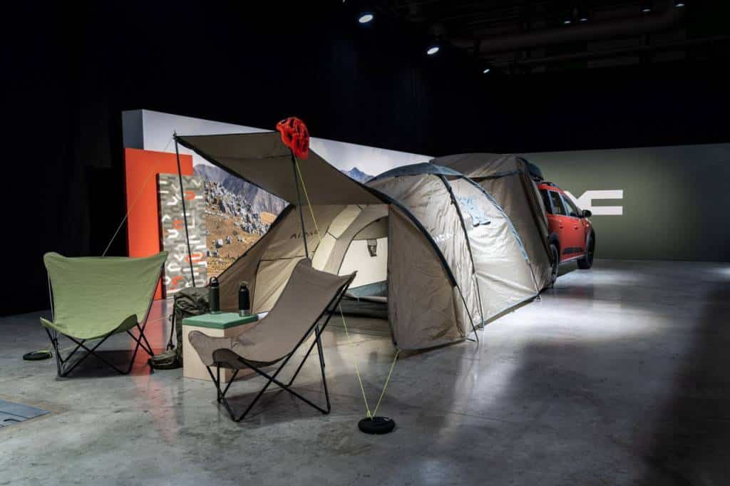Camping-Kit des Dacia JOGGER Autohaus Schouren