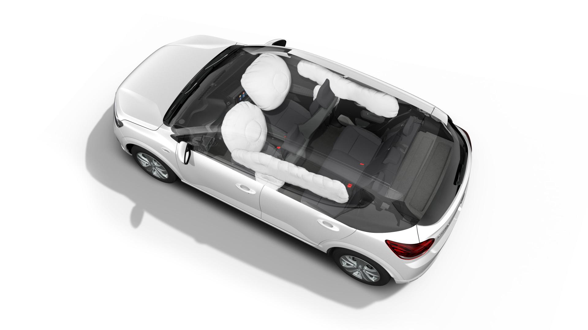 Sechs Airbags​ im Dacia SANDERO Autohaus Schouren