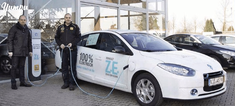Autohaus Schouren ist Servicestützpunkt für Elektrofahrzeuge