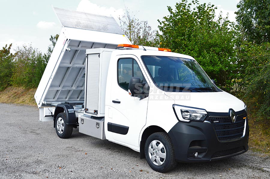 Renault MASTER mit Kipperaufbau von Schutz