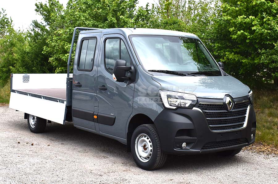 Renault MASTER mit Mittelhochpritsche von Schutz