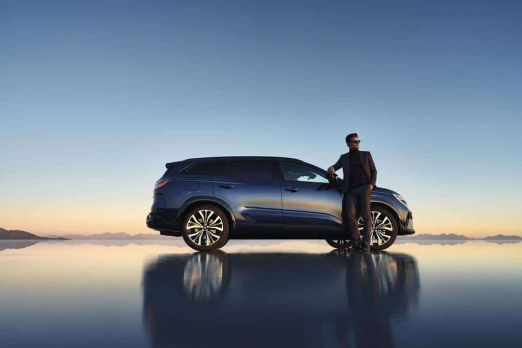 Ausdrucksstarker Auftritt beim Renault ESPACE Autohaus Schouren