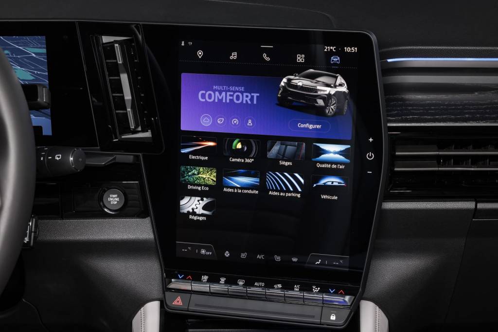 openR Link: Multimediasystem mit Sprachassistent beim Renault ESPACE Autohaus Schouren