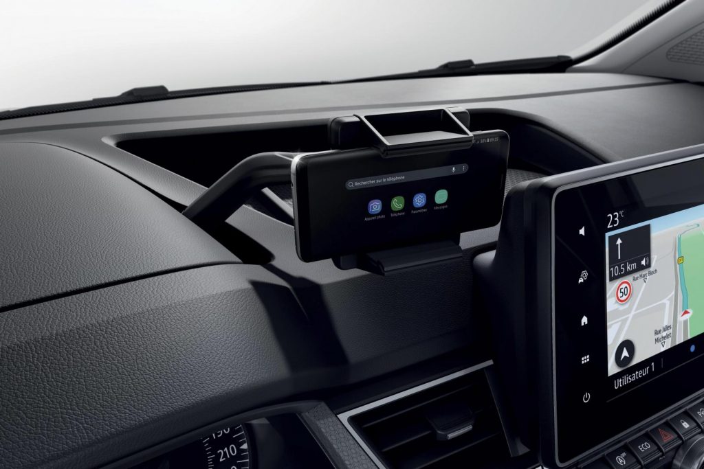 Modernes On-Board-Infotainment beim Renault KANGOO RAPID Kompakttransporter Autohaus Schouren