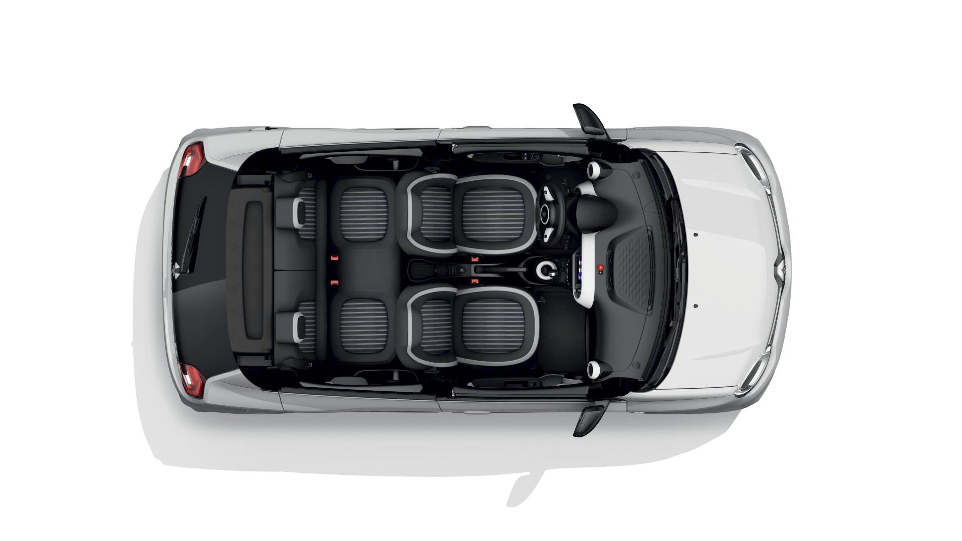 Keine Einschränkungen beim Platzangebot im Renault TWINGO ELECTRIC Autohaus Schouren