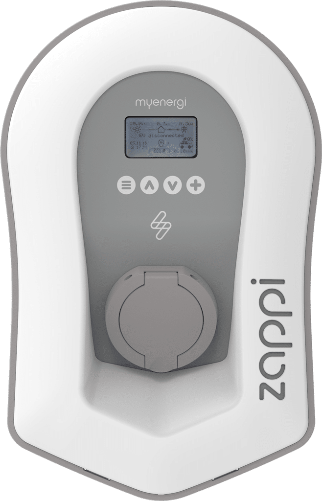 zappi V2 weiss vorne - zappi Ladestationen